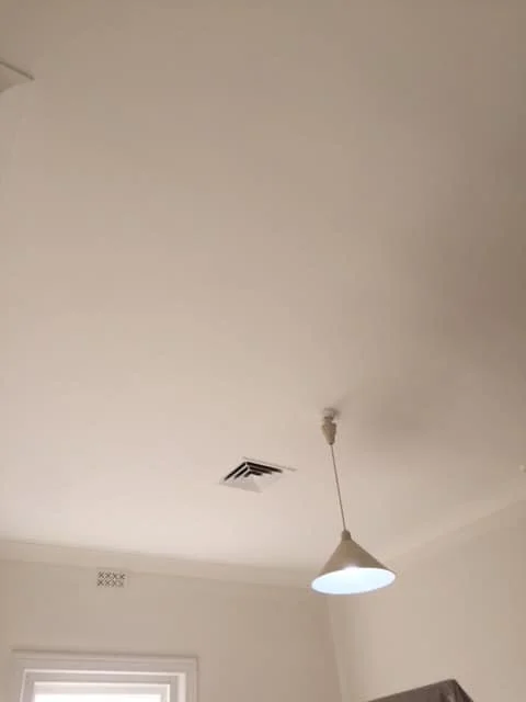 After painting